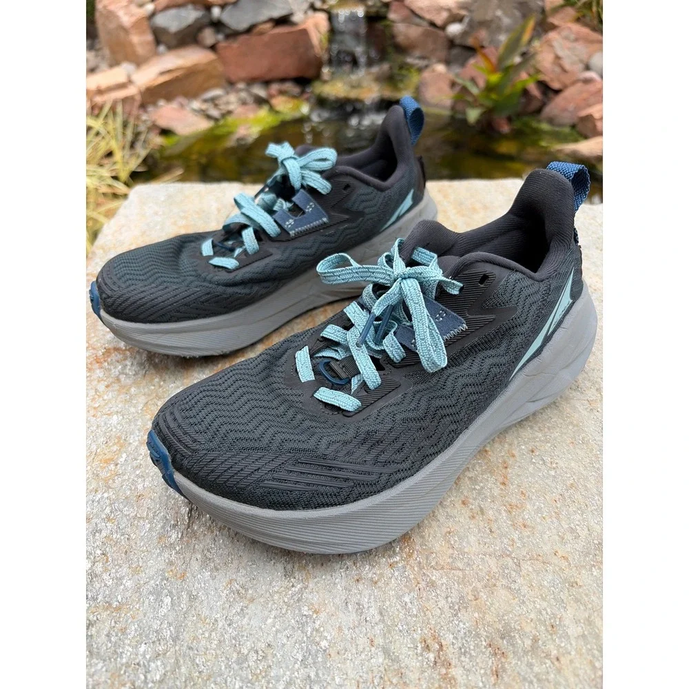 Altra Experience Wild Trail Running Shoes Womens 6.5 Black Blue AL0A85QD000